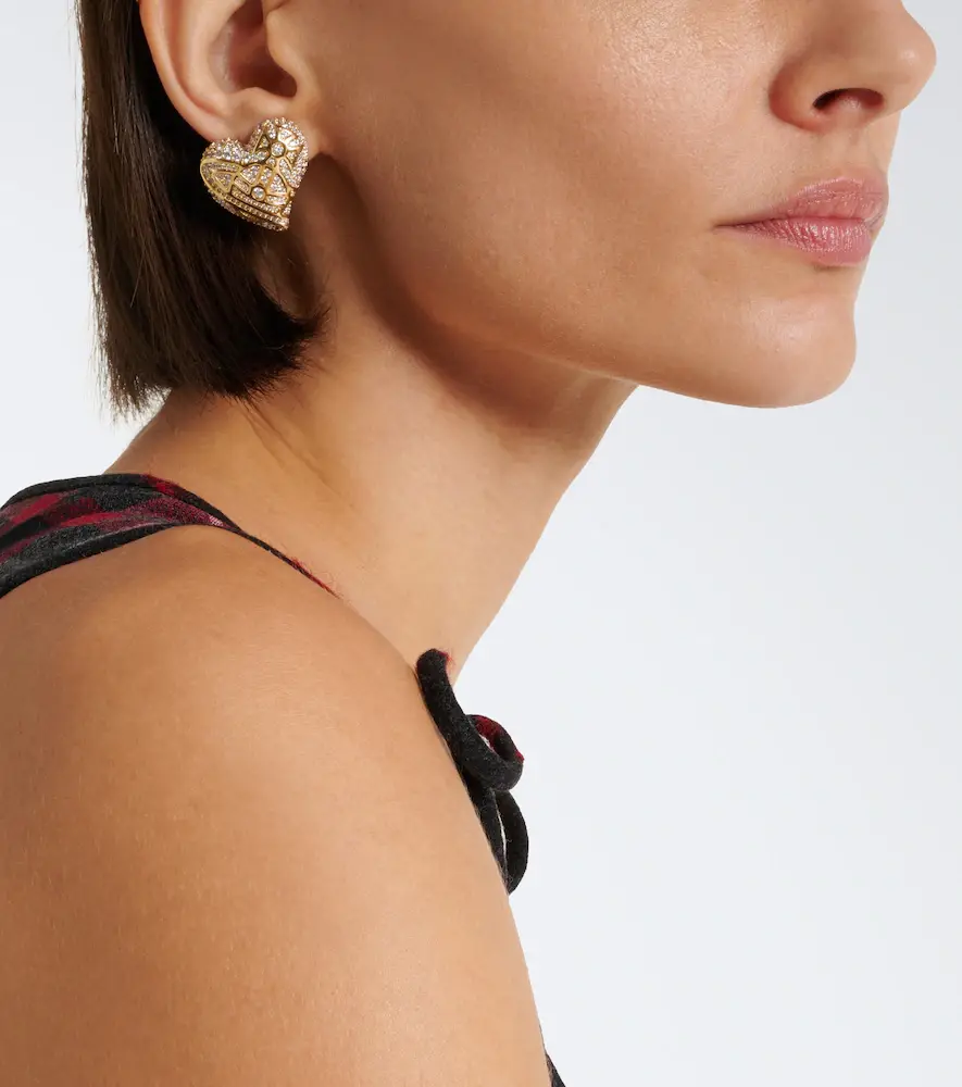 Vivienne Westwood Evangeline crystal-embellished earrings | Thumbnail 5 Vivienne Westwood Evangeline crystal-embellished earrings | Thumbnail 5