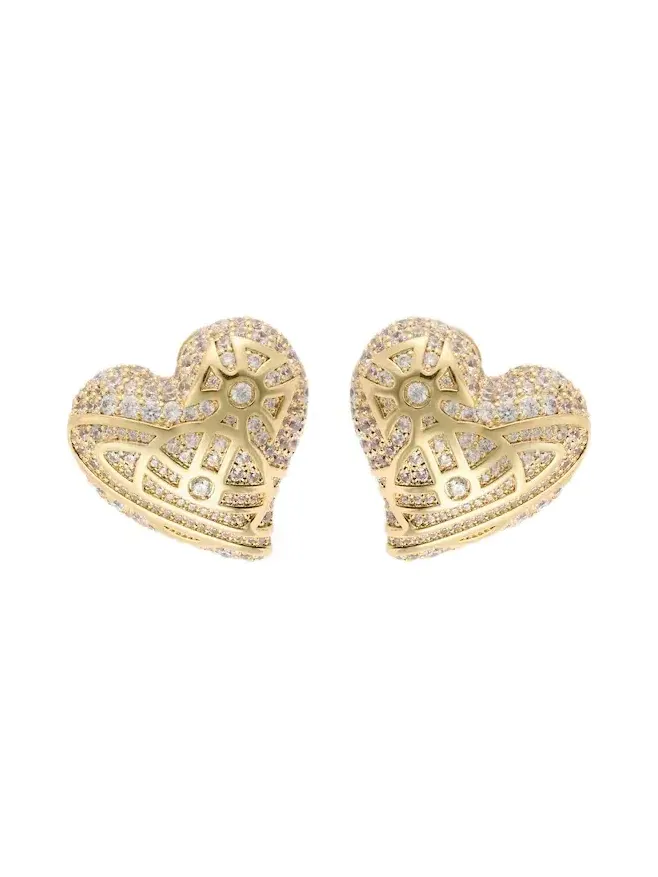 Evangeline crystal-embellished earrings Evangeline crystal-embellished earrings