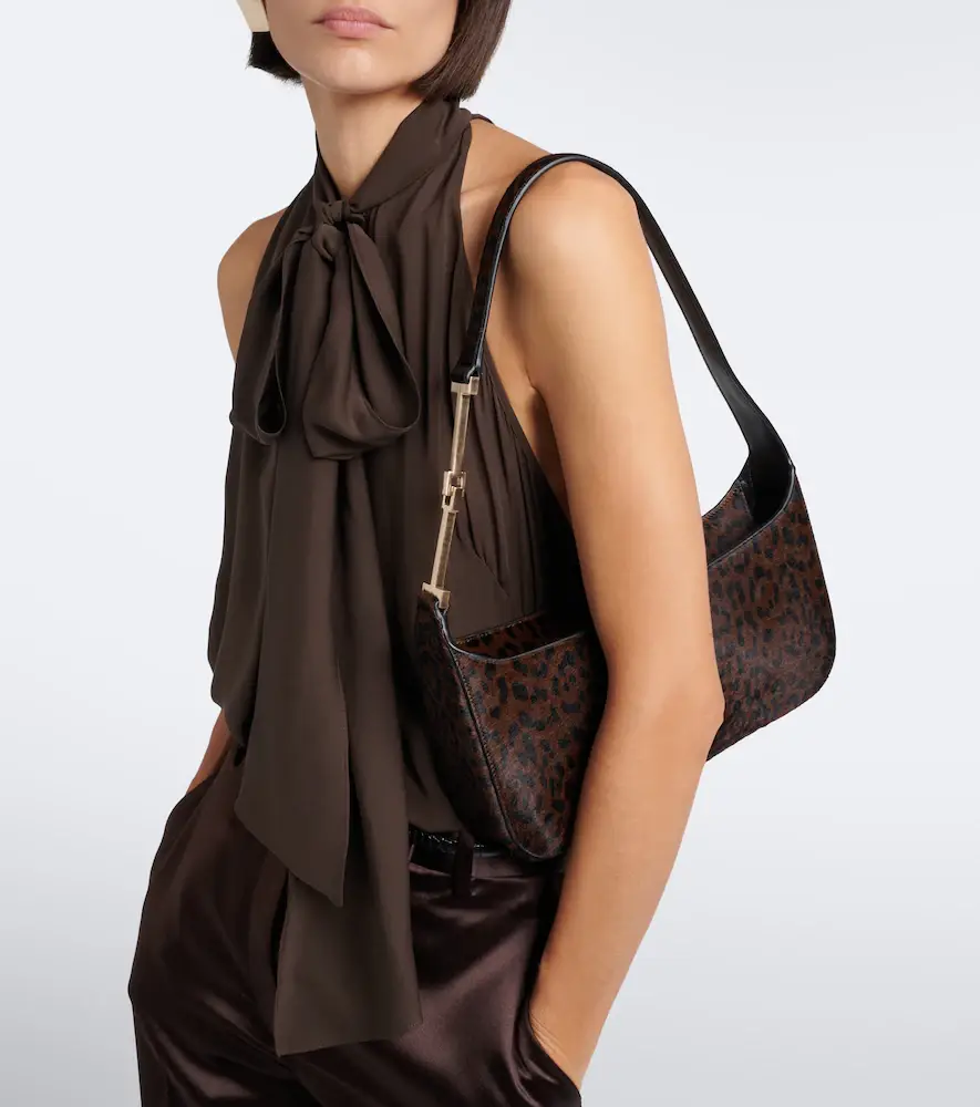 Tom Ford Arc Small calf hair shoulder bag | Thumbnail 5