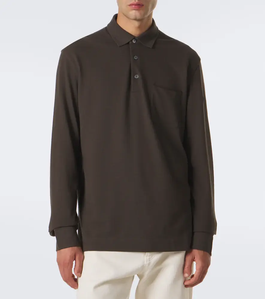 Zegna Cotton piqué polo shirt | Thumbnail 5 Zegna Cotton piqué polo shirt | Thumbnail 5