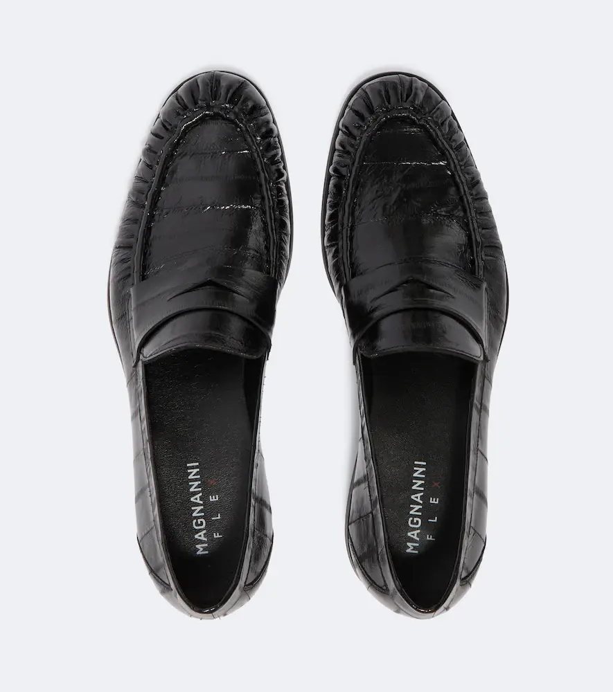 Magnanni Eel leather penny loafers | Thumbnail 2 Magnanni Eel leather penny loafers | Thumbnail 2
