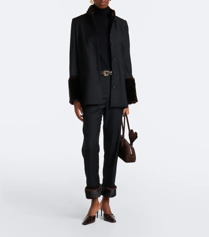 Loulou de Saison Goa virgin wool jacket | Thumbnail 6 Loulou de Saison Goa virgin wool jacket | Thumbnail 6