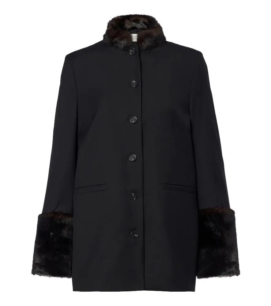 Loulou de Saison Goa virgin wool jacket