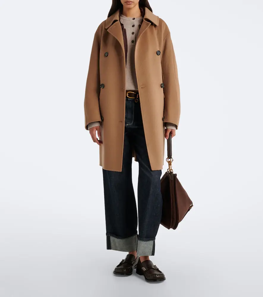 'S Max Mara 'S Max Mara Double-breasted virgin wool coat | Thumbnail 4 'S Max Mara 'S Max Mara Double-breasted virgin wool coat | Thumbnail 4