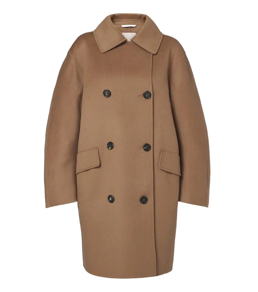 'S Max Mara 'S Max Mara Double-breasted virgin wool coat