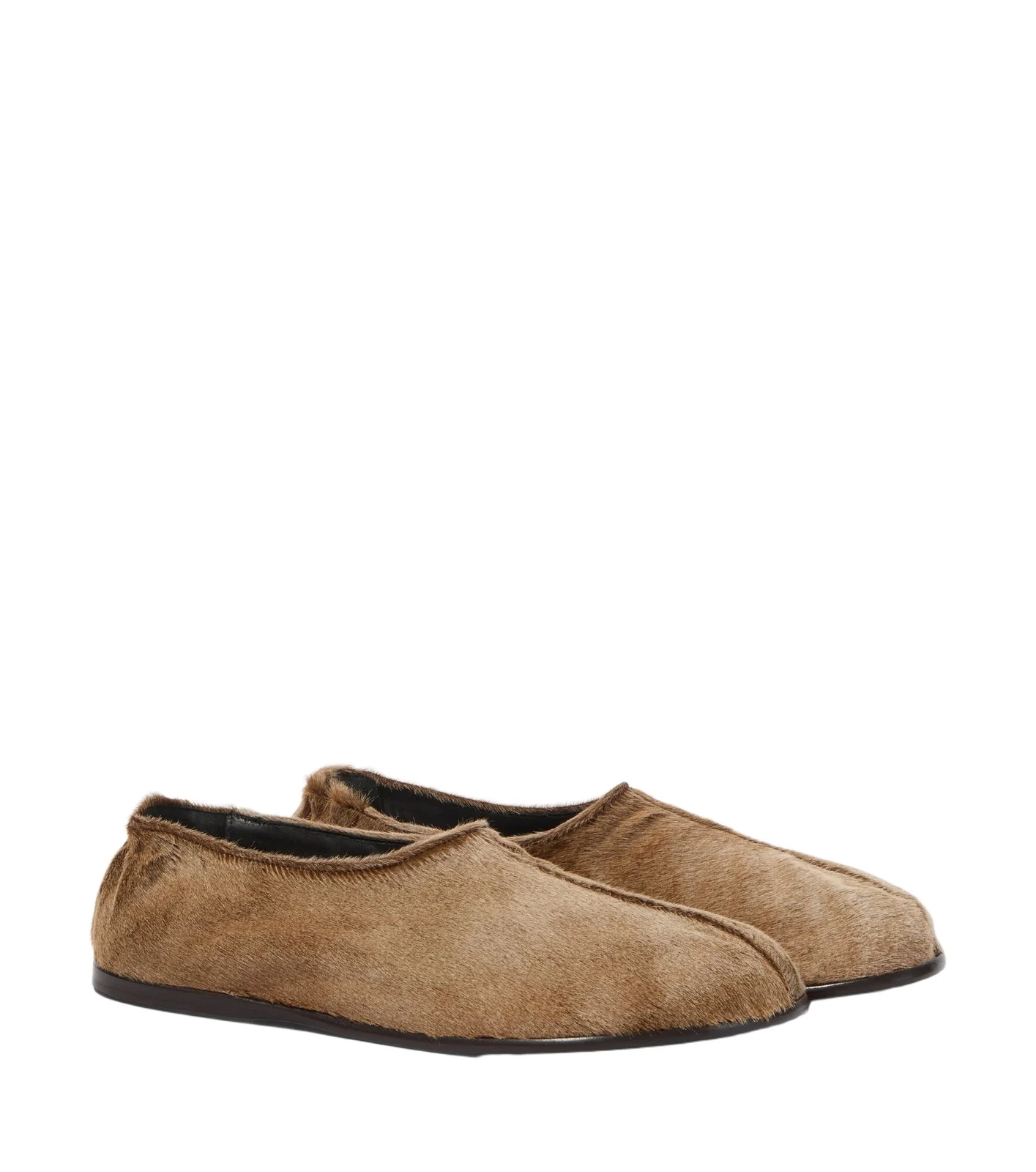 Lemaire Calf hair slip-on shoes