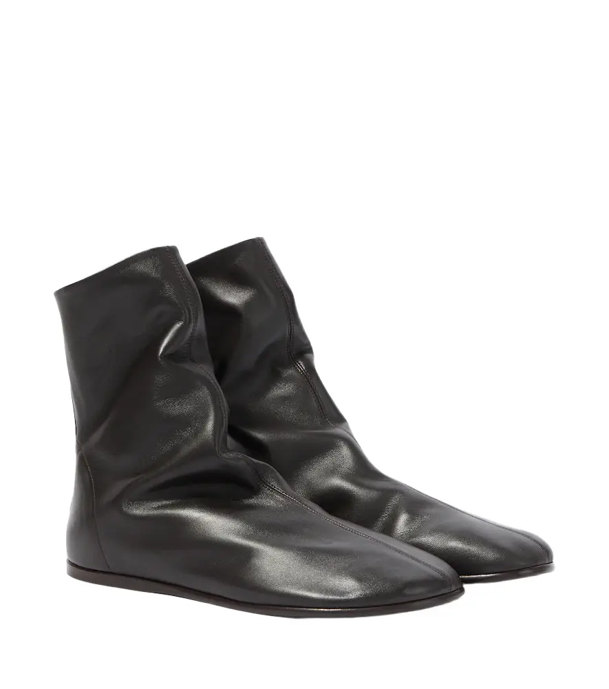 Lemaire Leather ankle boots