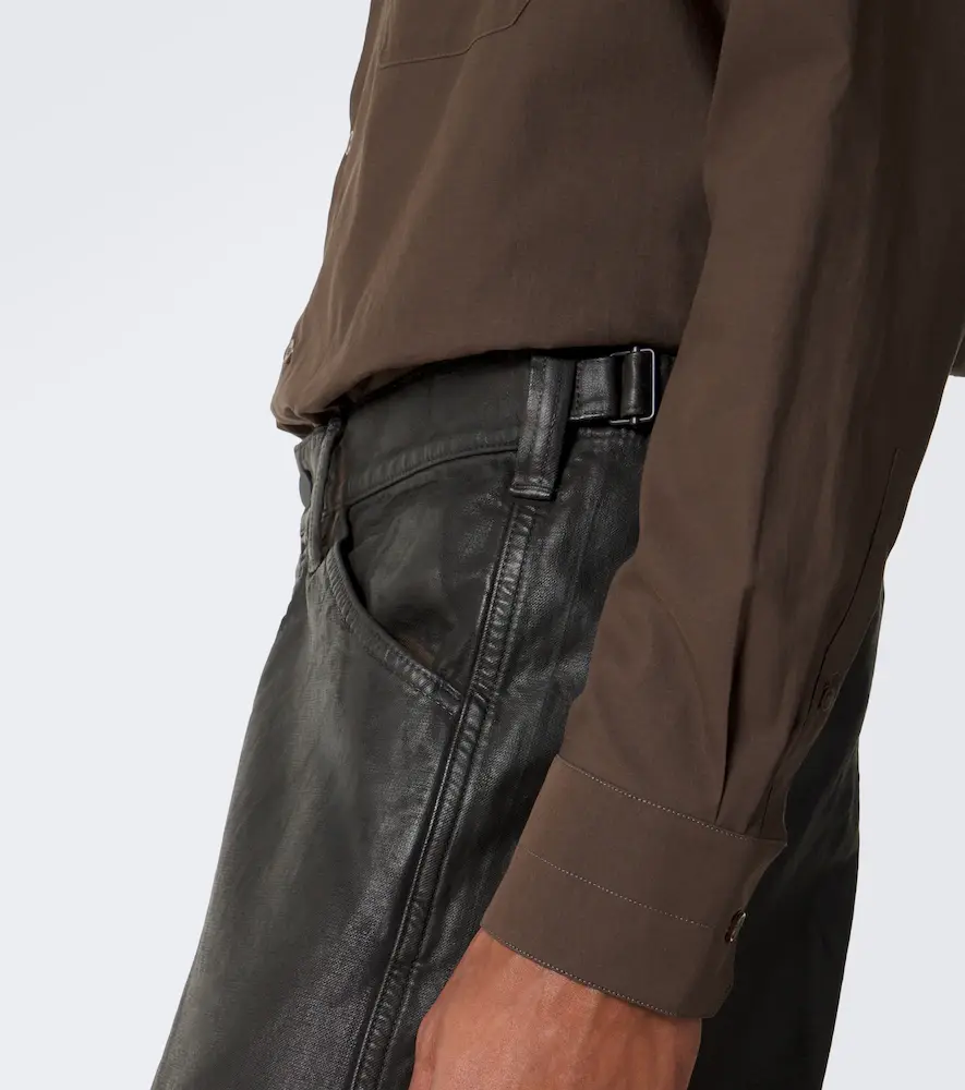 Lemaire Coated barrel-leg jeans | Thumbnail 3 Lemaire Coated barrel-leg jeans | Thumbnail 3