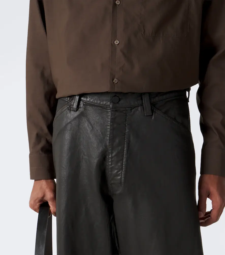 Lemaire Coated barrel-leg jeans | Thumbnail 6 Lemaire Coated barrel-leg jeans | Thumbnail 6