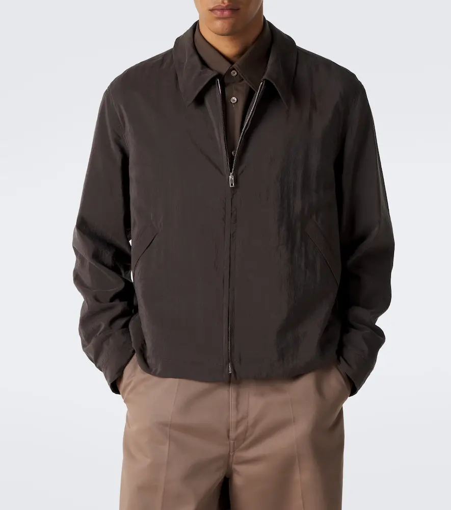 Lemaire Silk-blend blouson jacket | Thumbnail 7 Lemaire Silk-blend blouson jacket | Thumbnail 7