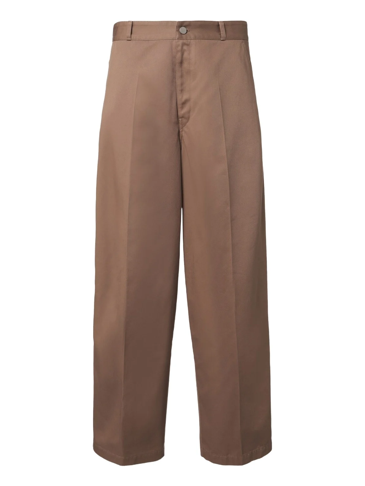 Twill barrel-leg pants Twill barrel-leg pants