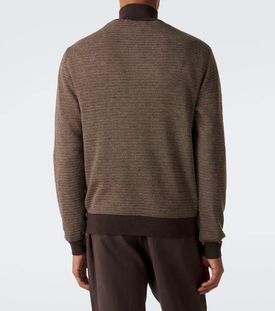 Frescobol Carioca Heitor quarter zip sweater | Thumbnail 4 Frescobol Carioca Heitor quarter zip sweater | Thumbnail 4