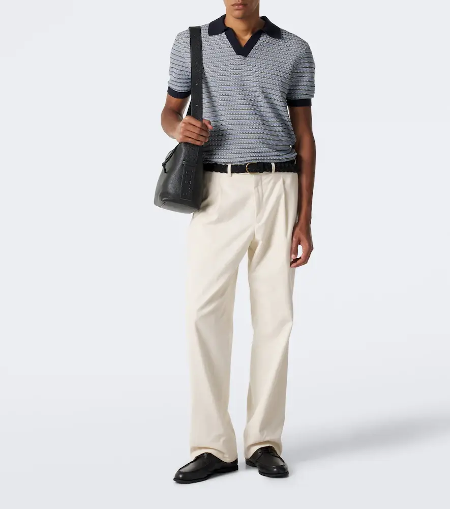 Frescobol Carioca Rino cotton and cashmere polo shirt | Thumbnail 3 Frescobol Carioca Rino cotton and cashmere polo shirt | Thumbnail 3