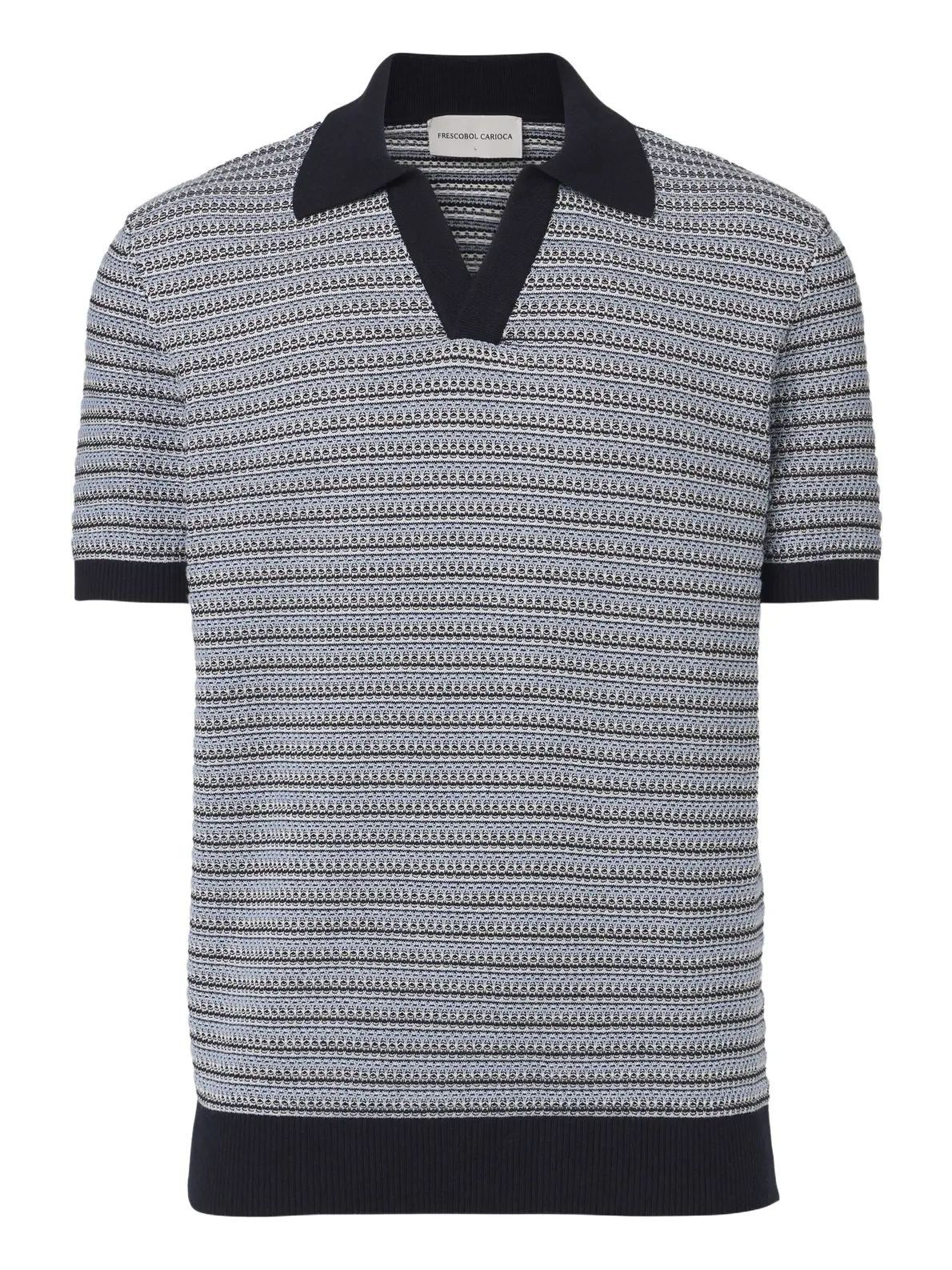 Rino cotton and cashmere polo shirt Rino cotton and cashmere polo shirt