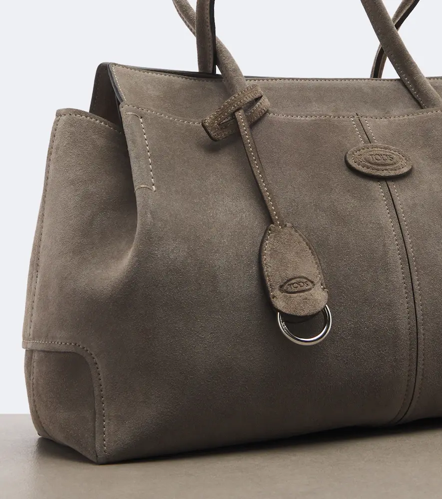 Tod's Suede tote bag | Thumbnail 2 Tod's Suede tote bag | Thumbnail 2