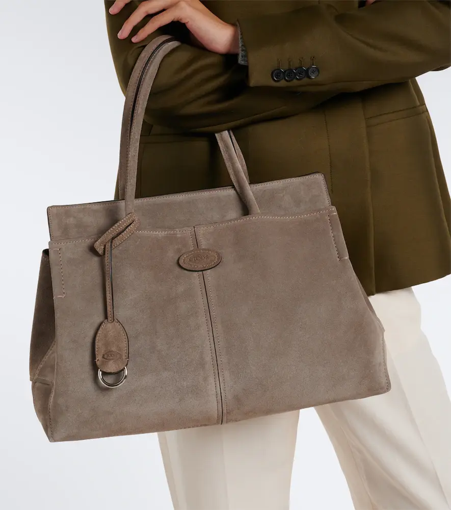 Tod's Suede tote bag | Thumbnail 7 Tod's Suede tote bag | Thumbnail 7