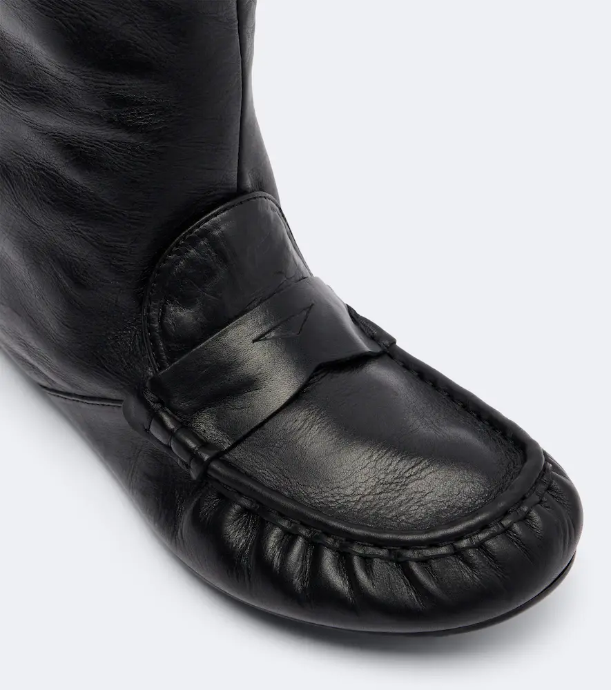 Acne Studios Bojan leather knee-high boots | Thumbnail 4 Acne Studios Bojan leather knee-high boots | Thumbnail 4