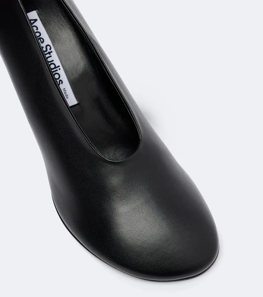Acne Studios Back leather pumps | Thumbnail 3 Acne Studios Back leather pumps | Thumbnail 3