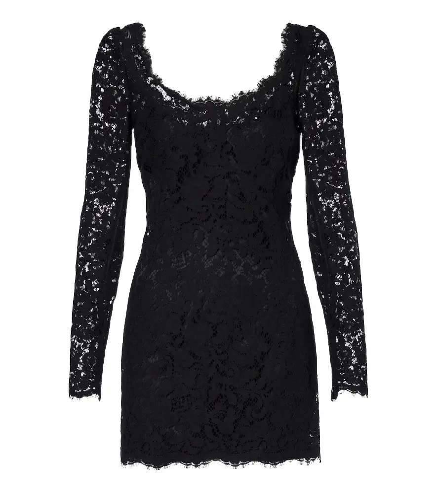 Lace minidress