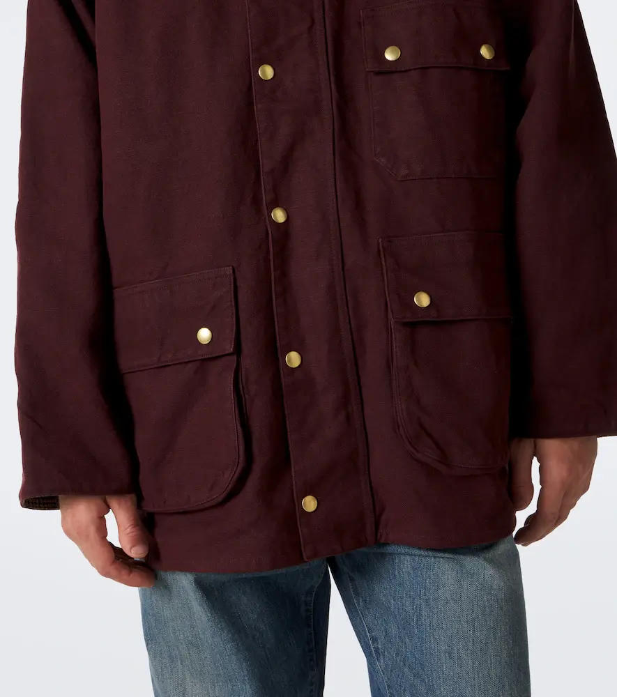 A.PRESSE A. Presse Cotton, hemp, and silk field jacket | Thumbnail 2 A.PRESSE A. Presse Cotton, hemp, and silk field jacket | Thumbnail 2