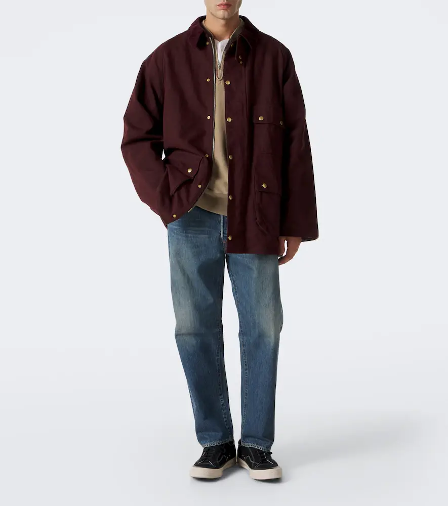 A.PRESSE A. Presse Cotton, hemp, and silk field jacket | Thumbnail 4 A.PRESSE A. Presse Cotton, hemp, and silk field jacket | Thumbnail 4