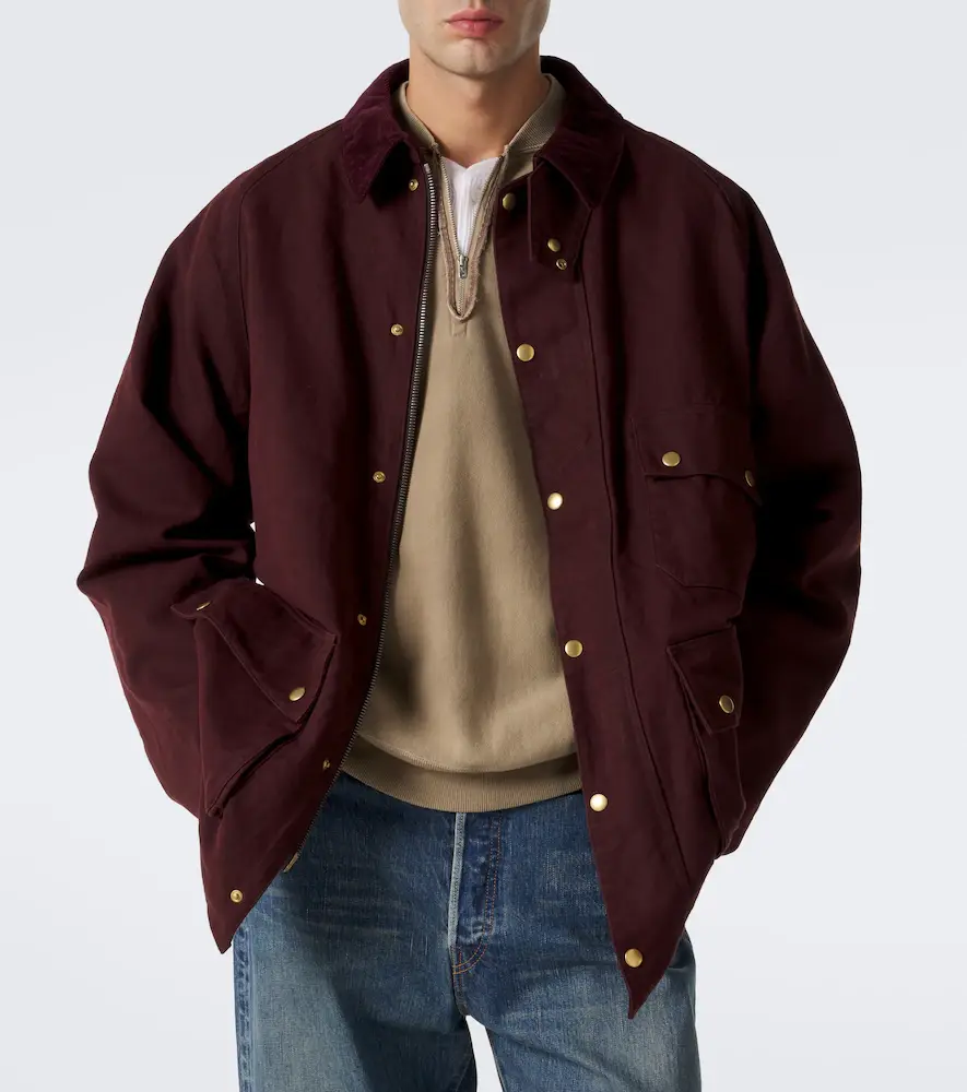 A.PRESSE A. Presse Cotton, hemp, and silk field jacket | Thumbnail 5 A.PRESSE A. Presse Cotton, hemp, and silk field jacket | Thumbnail 5