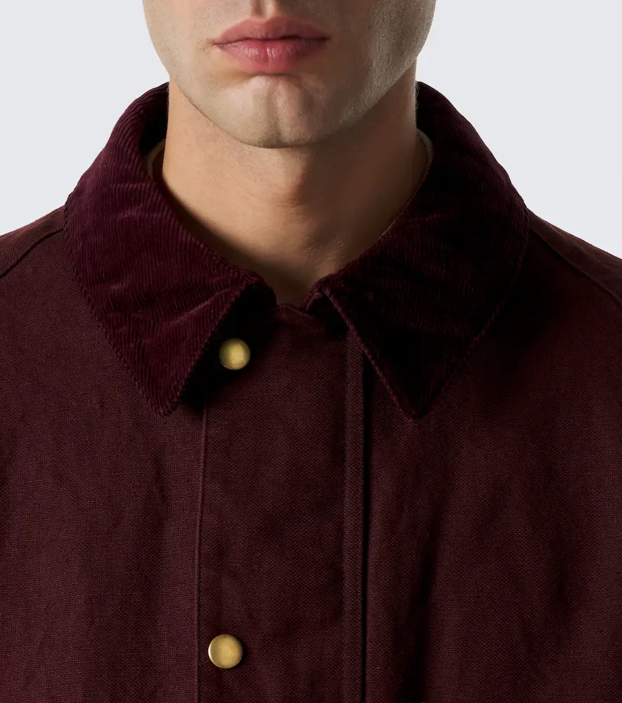 A.PRESSE A. Presse Cotton, hemp, and silk field jacket | Thumbnail 7 A.PRESSE A. Presse Cotton, hemp, and silk field jacket | Thumbnail 7