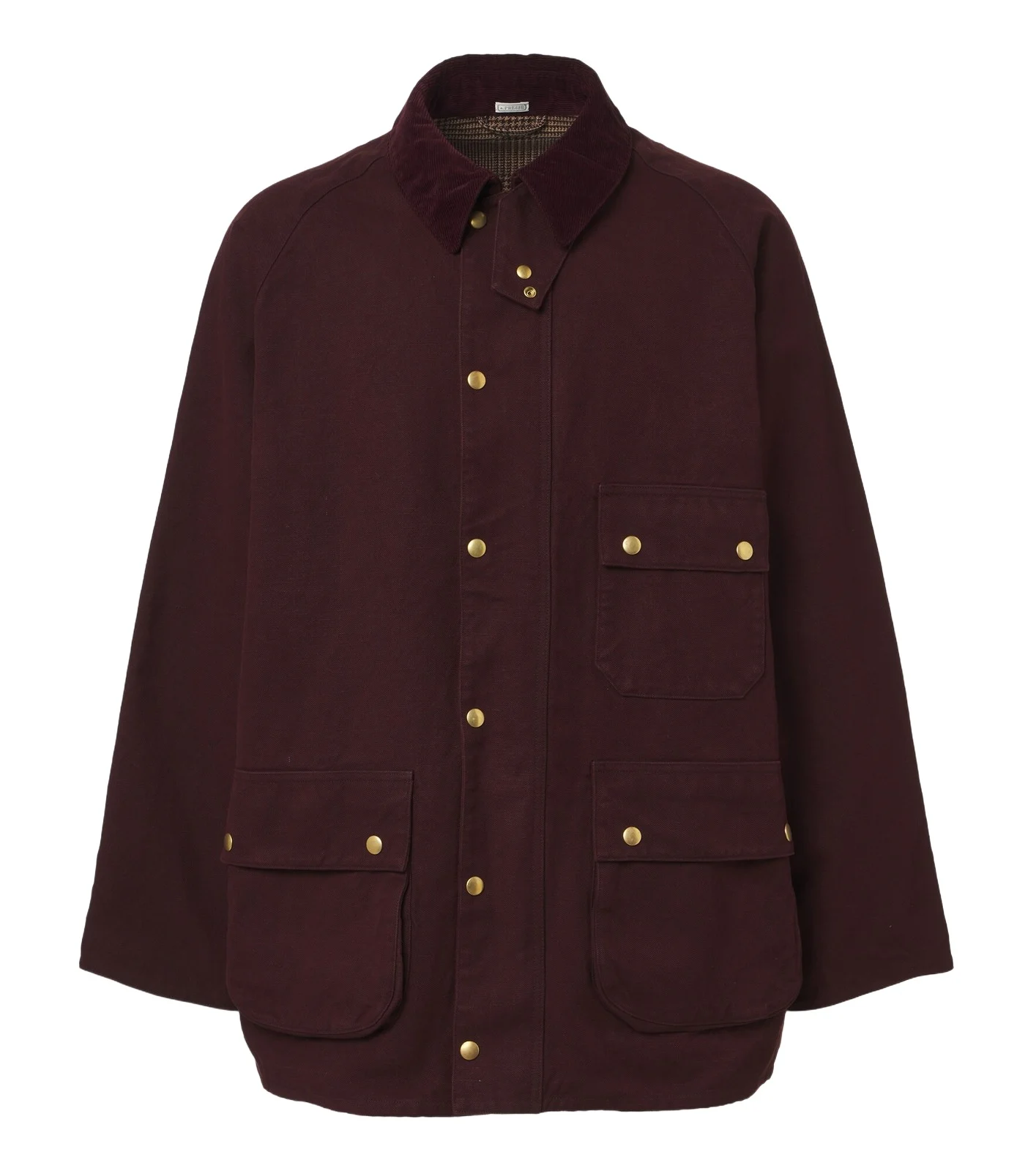 A.PRESSE A. Presse Cotton, hemp, and silk field jacket