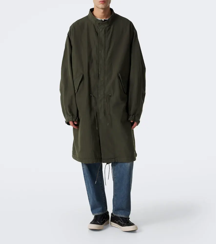 A.PRESSE A. Presse Wool and cotton parka | Thumbnail 4 A.PRESSE A. Presse Wool and cotton parka | Thumbnail 4