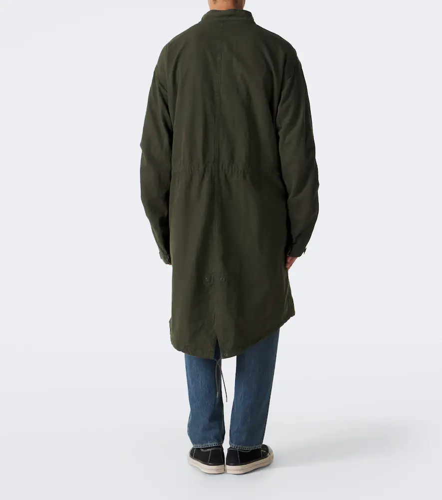 A.PRESSE A. Presse Wool and cotton parka | Thumbnail 5 A.PRESSE A. Presse Wool and cotton parka | Thumbnail 5