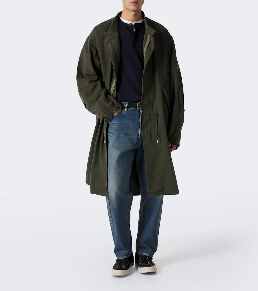 A.PRESSE A. Presse Wool and cotton parka | Thumbnail 6 A.PRESSE A. Presse Wool and cotton parka | Thumbnail 6