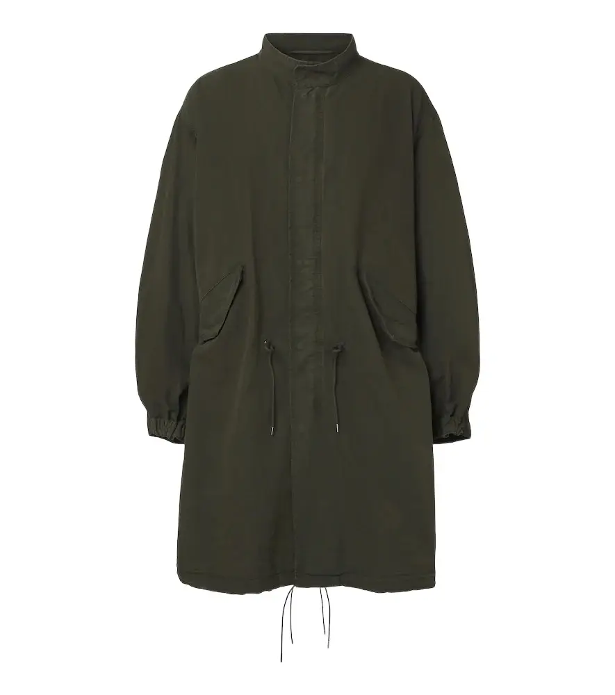 A.PRESSE A. Presse Wool and cotton parka
