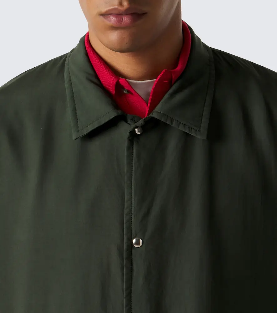 A.PRESSE A. Presse Silk taffeta blouson jacket | Thumbnail 3 A.PRESSE A. Presse Silk taffeta blouson jacket | Thumbnail 3