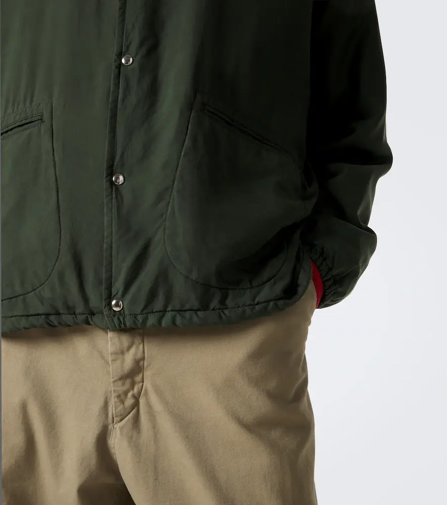 A.PRESSE A. Presse Silk taffeta blouson jacket | Thumbnail 5 A.PRESSE A. Presse Silk taffeta blouson jacket | Thumbnail 5
