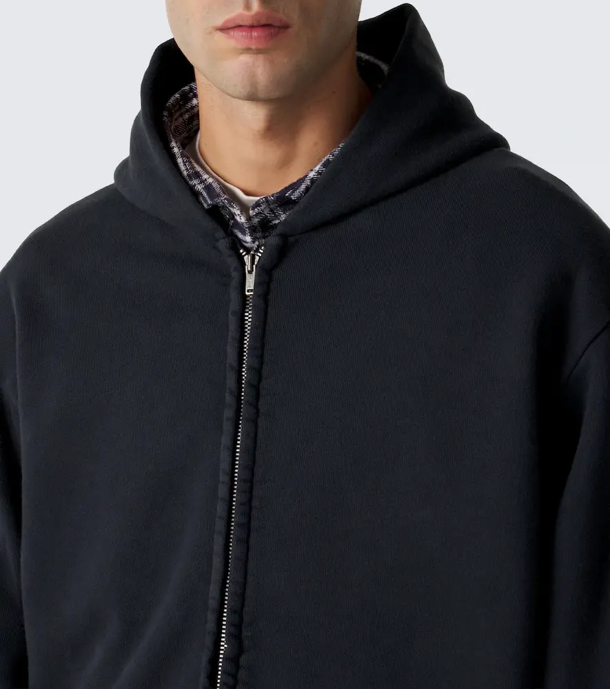 A.PRESSE A. Presse Cotton jersey hoodie | Thumbnail 2 A.PRESSE A. Presse Cotton jersey hoodie | Thumbnail 2