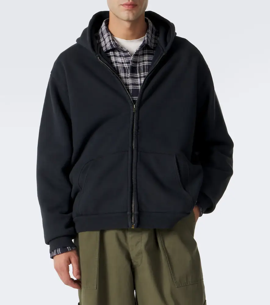 A.PRESSE A. Presse Cotton jersey hoodie | Thumbnail 4 A.PRESSE A. Presse Cotton jersey hoodie | Thumbnail 4
