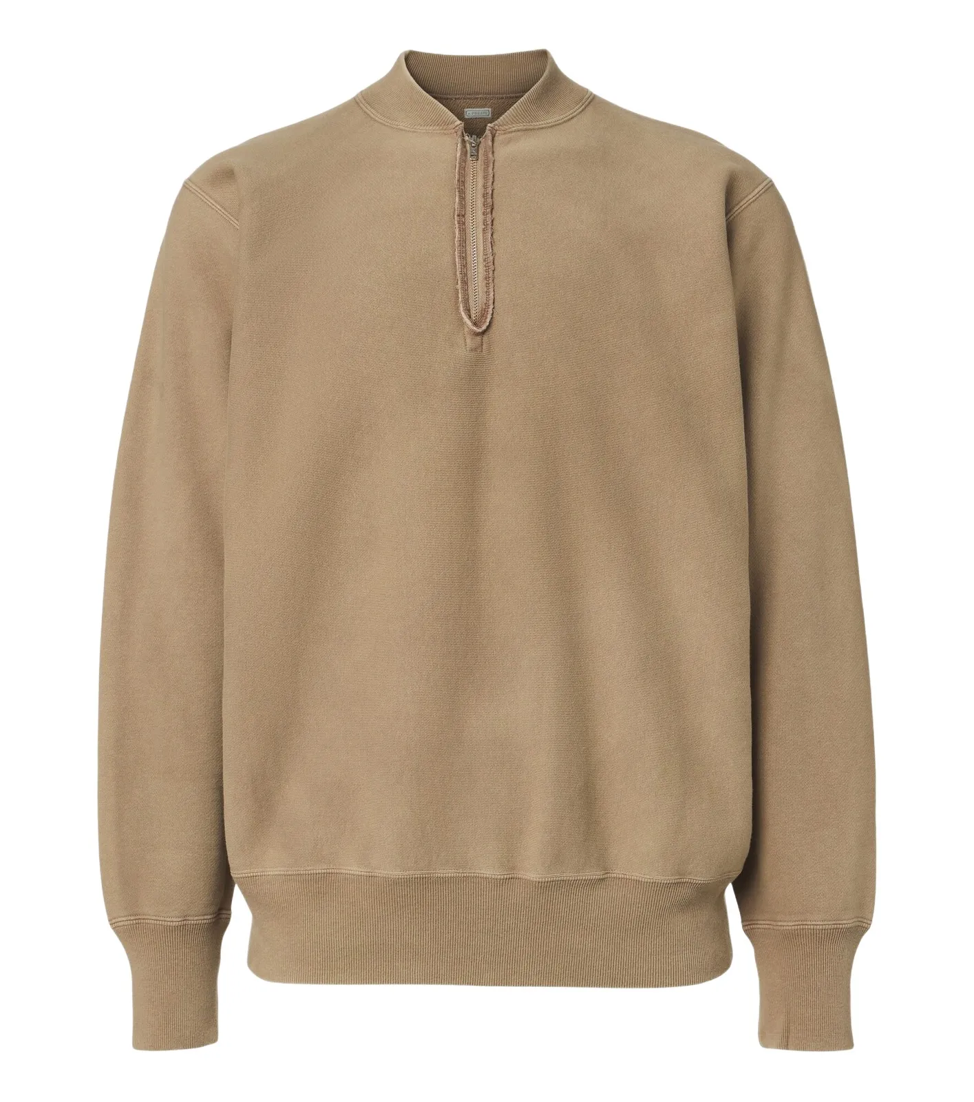 A.PRESSE A. Presse Cotton zip-up sweater