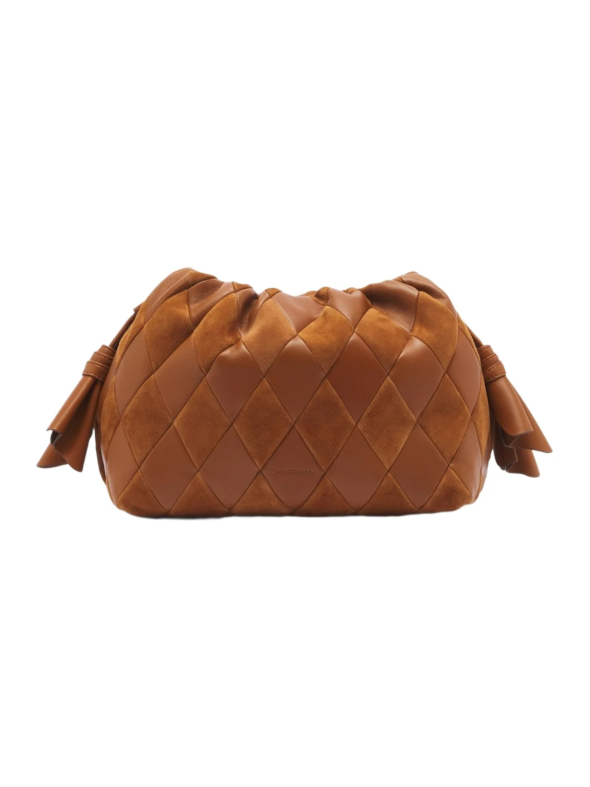 Cloud 91 Medium leather and suede clutch Cloud 91 Medium leather and suede clutch