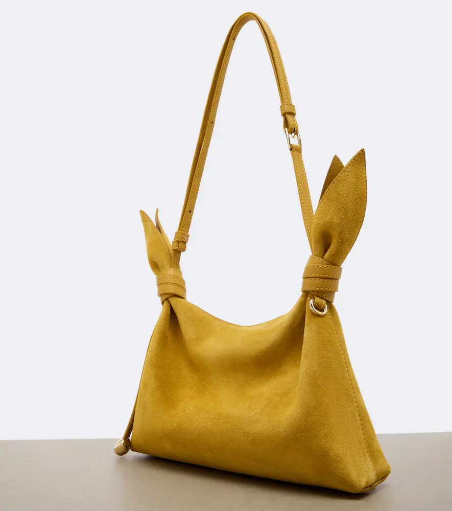 Loewe Scarf Mini suede shoulder bag | Thumbnail 2