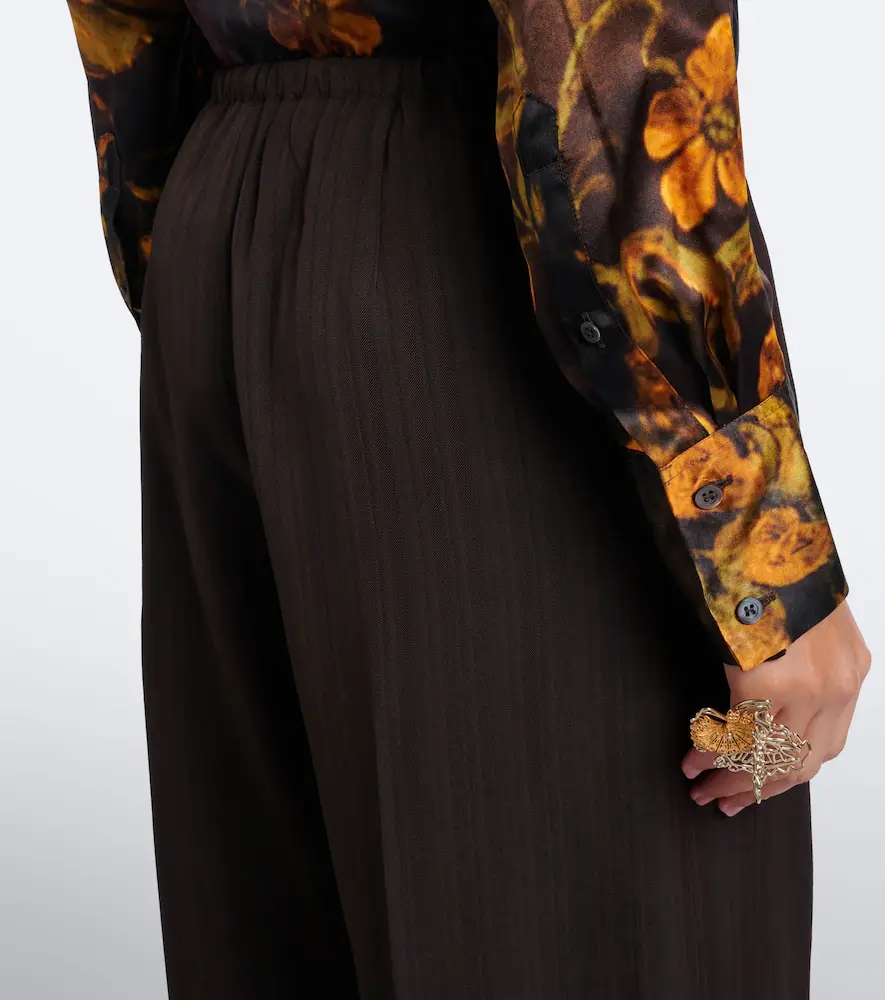 Dries Van Noten Wide-leg pants | Thumbnail 4 Dries Van Noten Wide-leg pants | Thumbnail 4