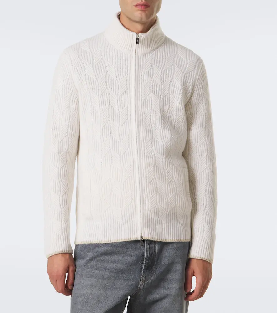 FEDELI Cable-knit cashmere cardigan | Thumbnail 2 FEDELI Cable-knit cashmere cardigan | Thumbnail 2