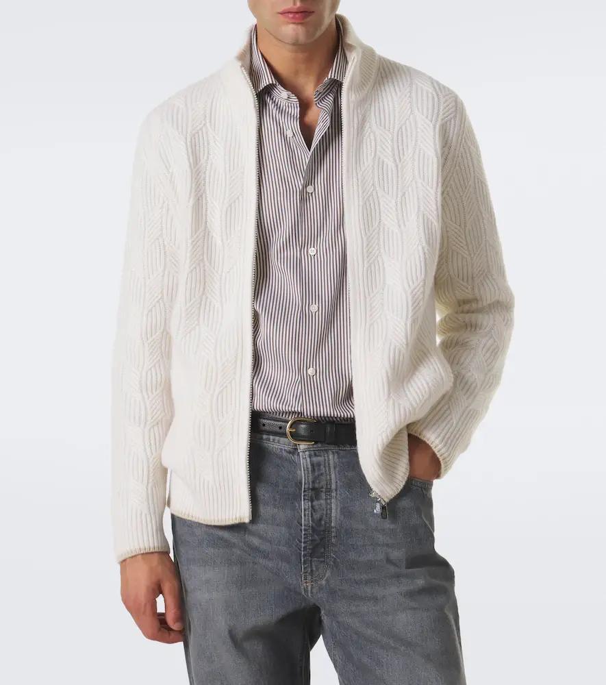 FEDELI Cable-knit cashmere cardigan | Thumbnail 3 FEDELI Cable-knit cashmere cardigan | Thumbnail 3