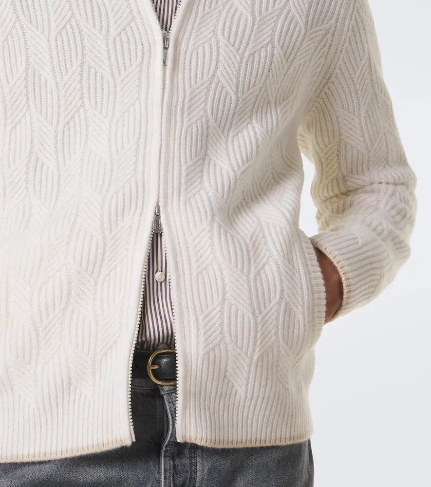 FEDELI Cable-knit cashmere cardigan | Thumbnail 4 FEDELI Cable-knit cashmere cardigan | Thumbnail 4