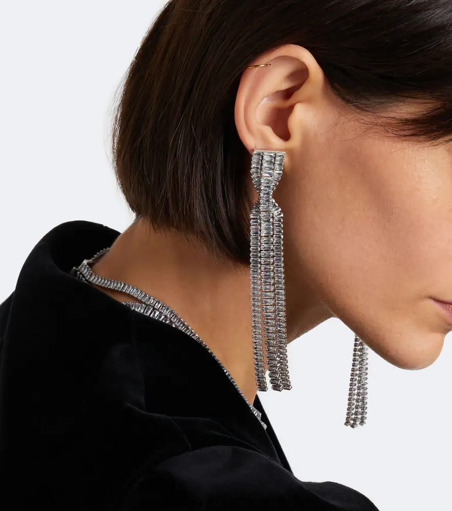 Isabel Marant Cara embellished drop earrings | Thumbnail 5