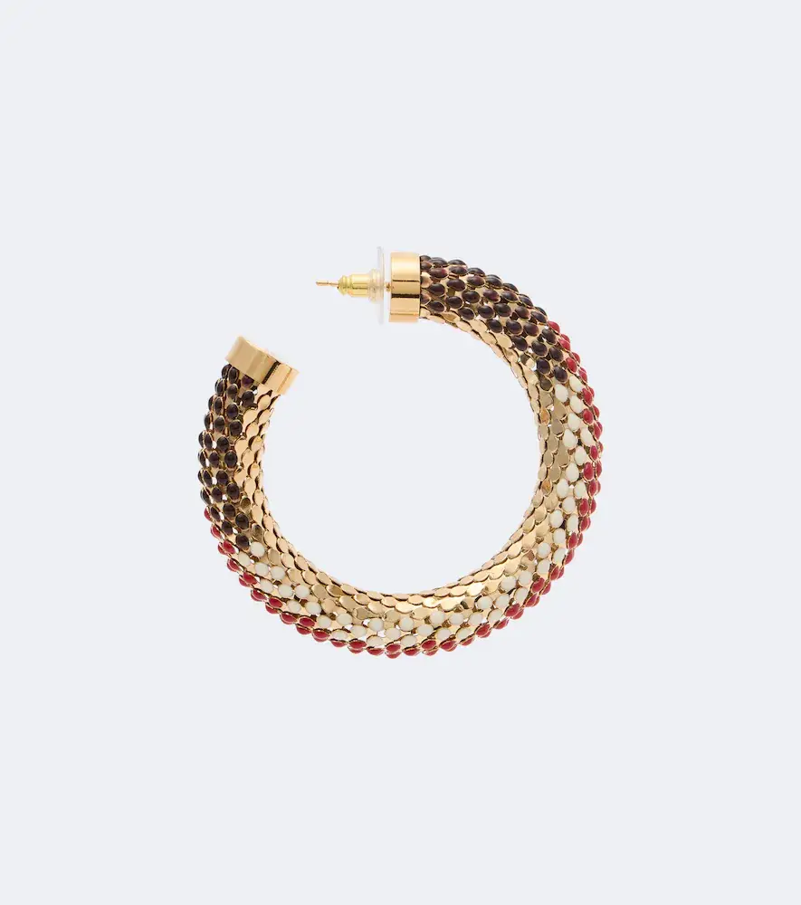 Isabel Marant Doria embellished hoop earrings | Thumbnail 4 Isabel Marant Doria embellished hoop earrings | Thumbnail 4