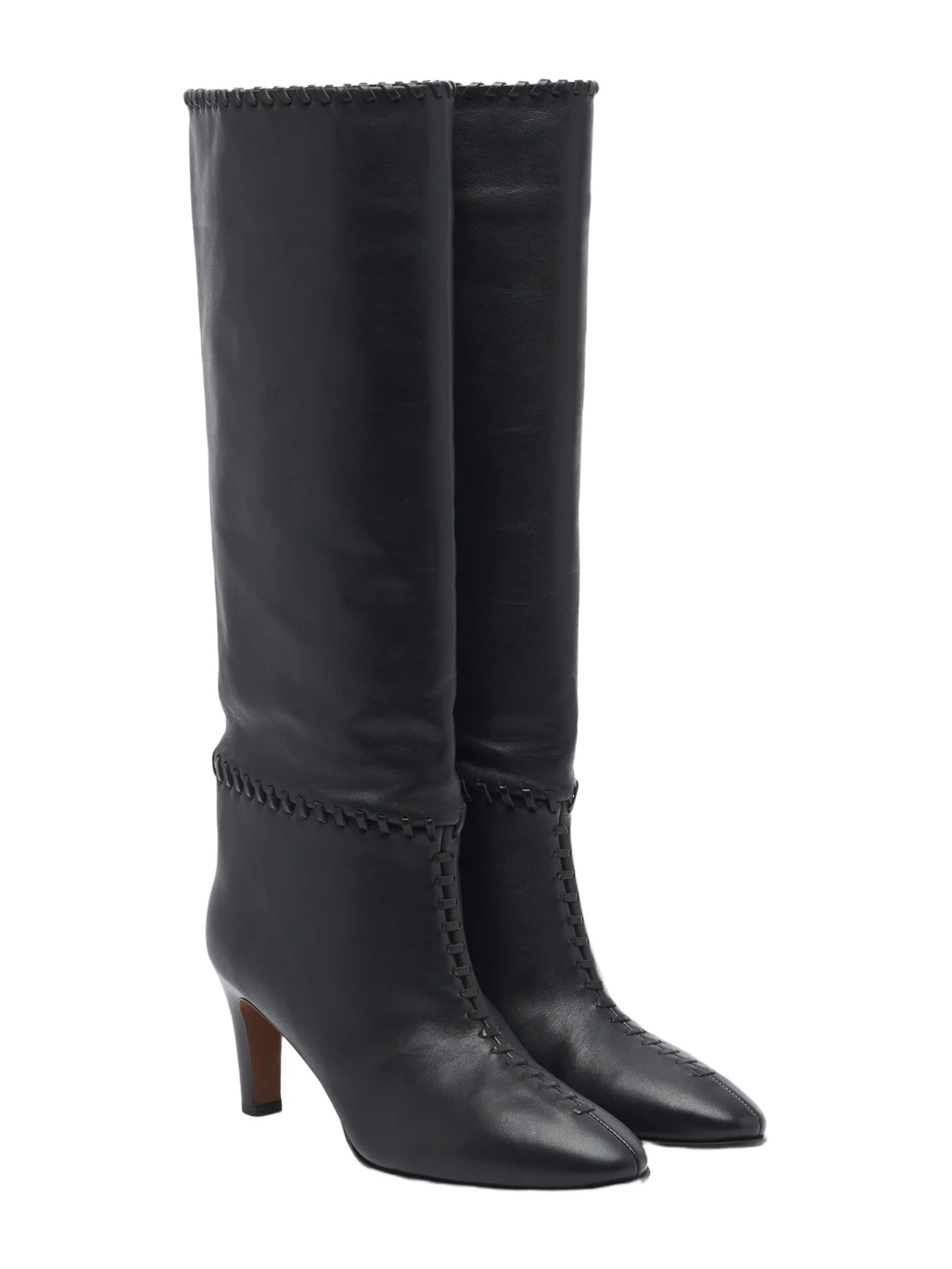 Alchemy leather knee-high boots