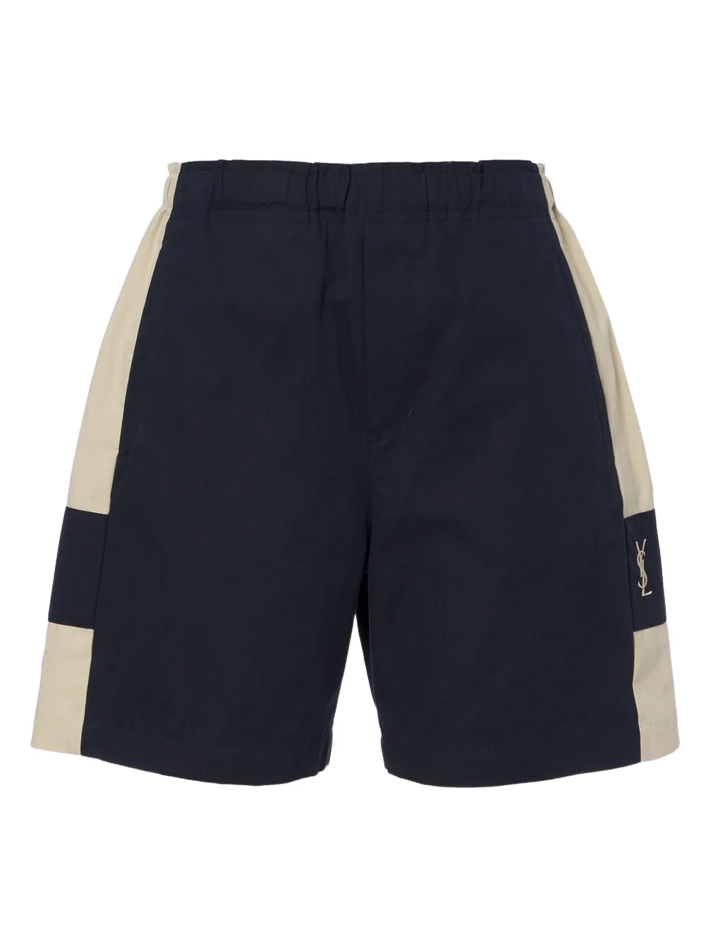 Saint Laurent Cassandre cotton shorts