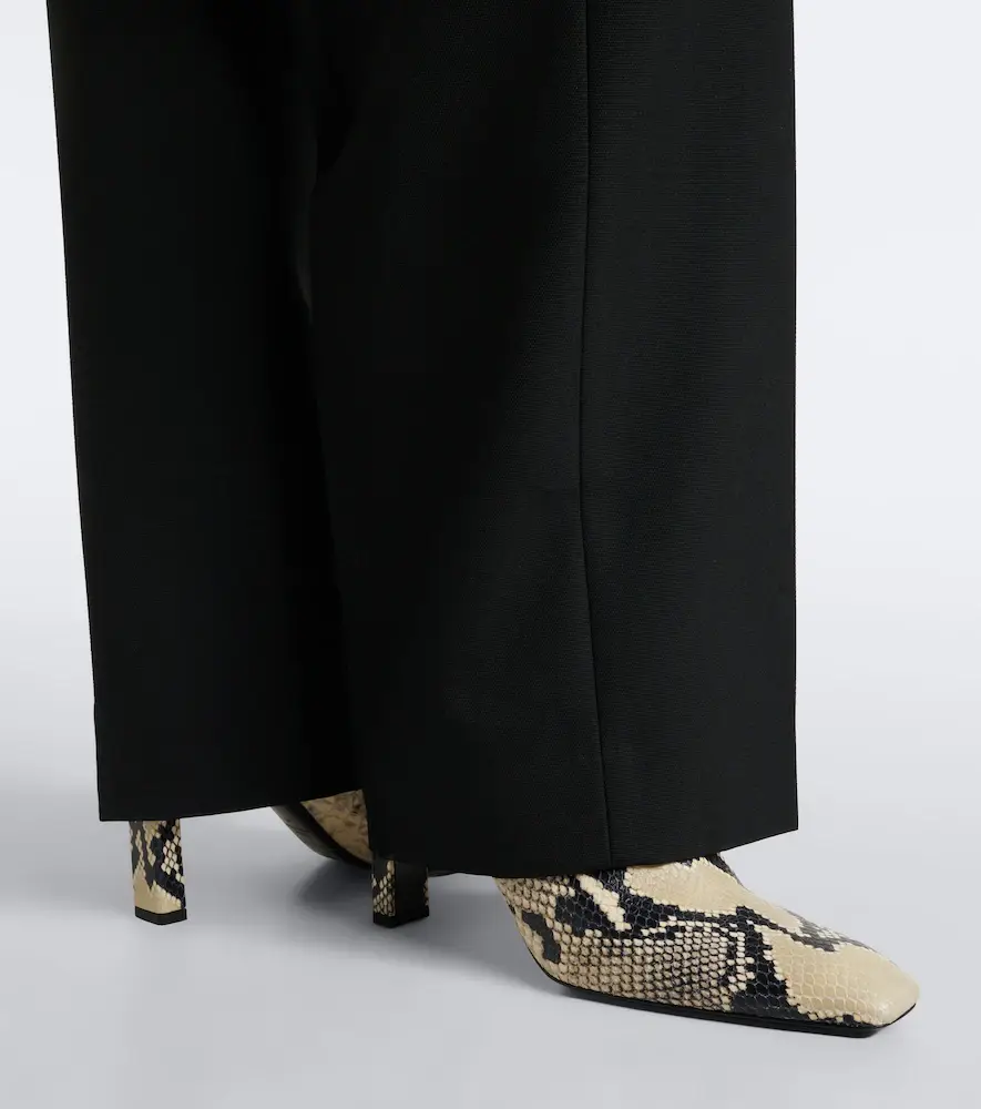 TOTEME Snake-effect leather ankle boots | Thumbnail 5 TOTEME Snake-effect leather ankle boots | Thumbnail 5