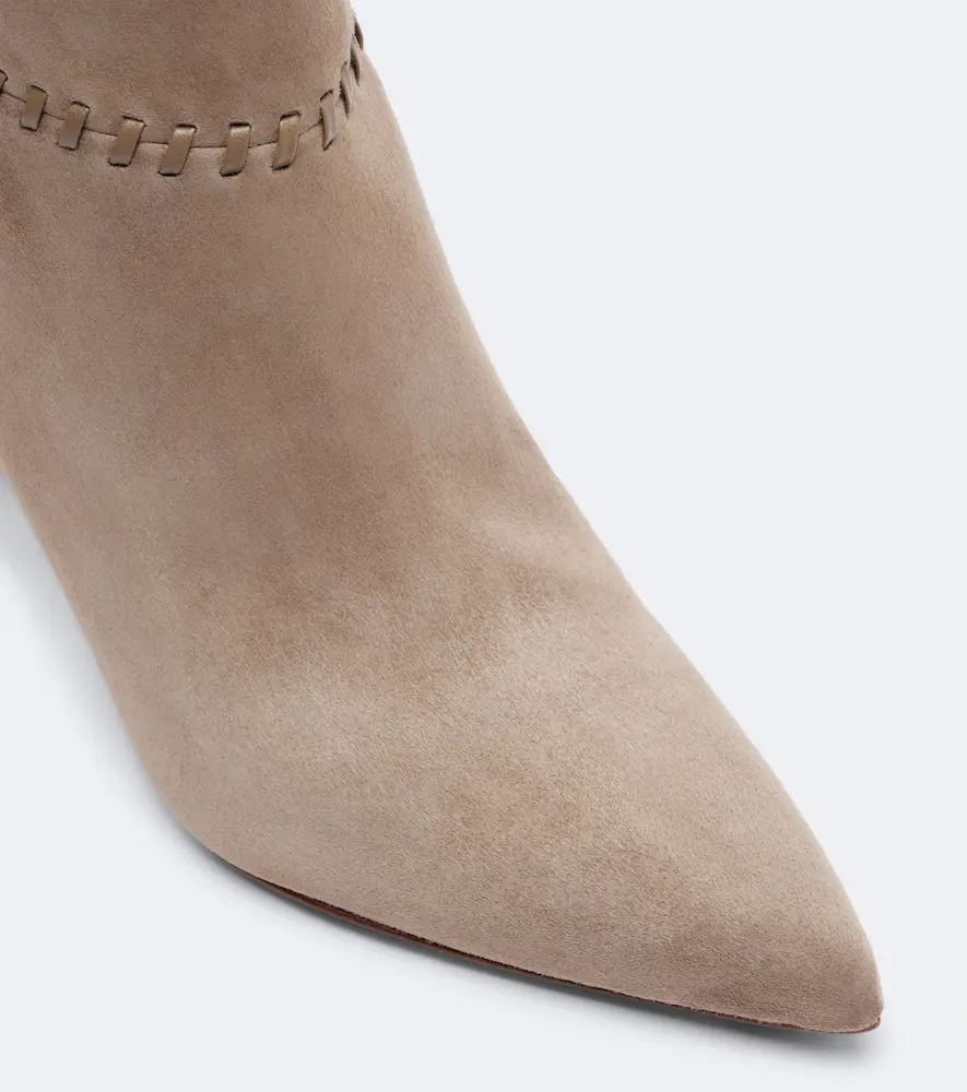 Veronica Beard Lisa suede ankle boots | Thumbnail 2 Veronica Beard Lisa suede ankle boots | Thumbnail 2