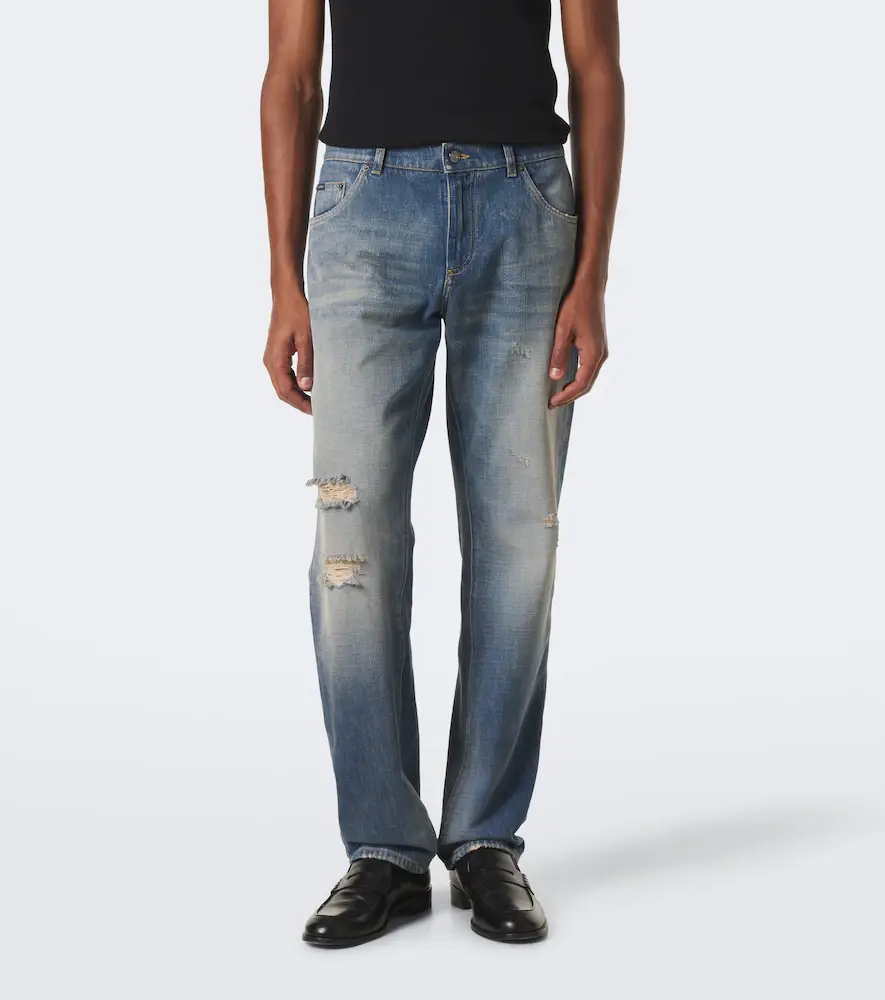 Dolce & Gabbana Distressed straight jeans | Thumbnail 2 Dolce & Gabbana Distressed straight jeans | Thumbnail 2